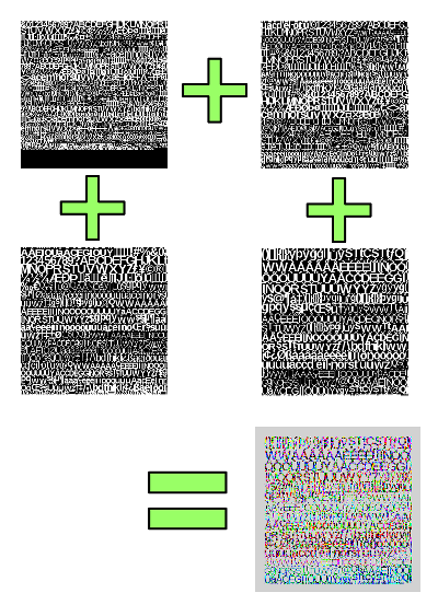 Example bakefont3 generated texture atlases
