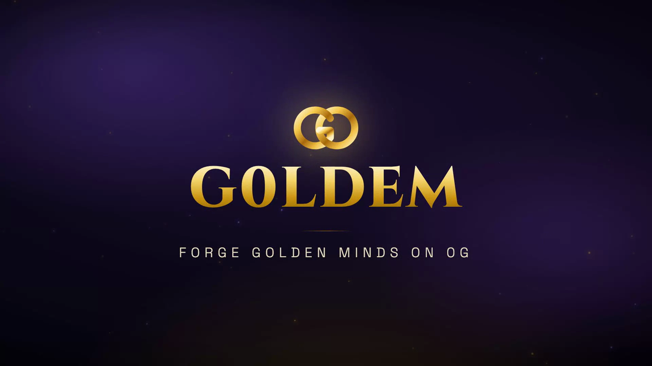 G0LDEM — Forge golden minds on 0G