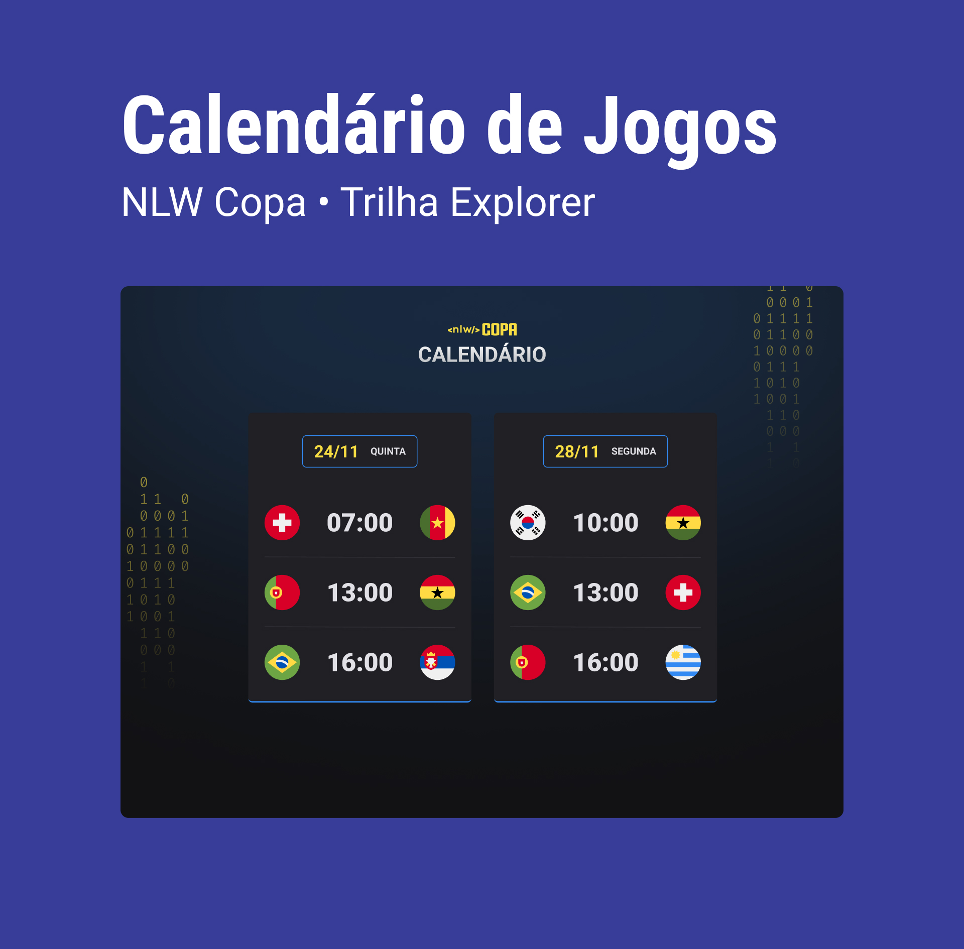 calendario da copa