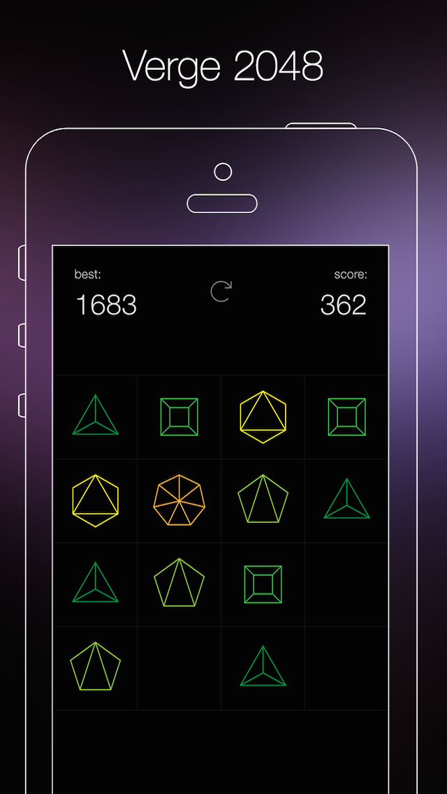 Verge 2048 game