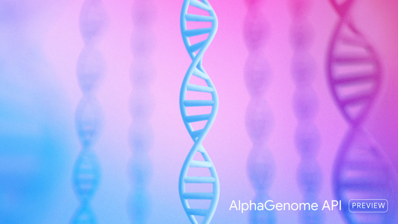AlphaGenome header image