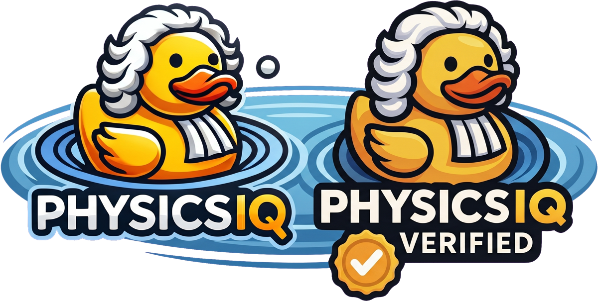 Physics-IQ and Physics-IQ Verified logos
