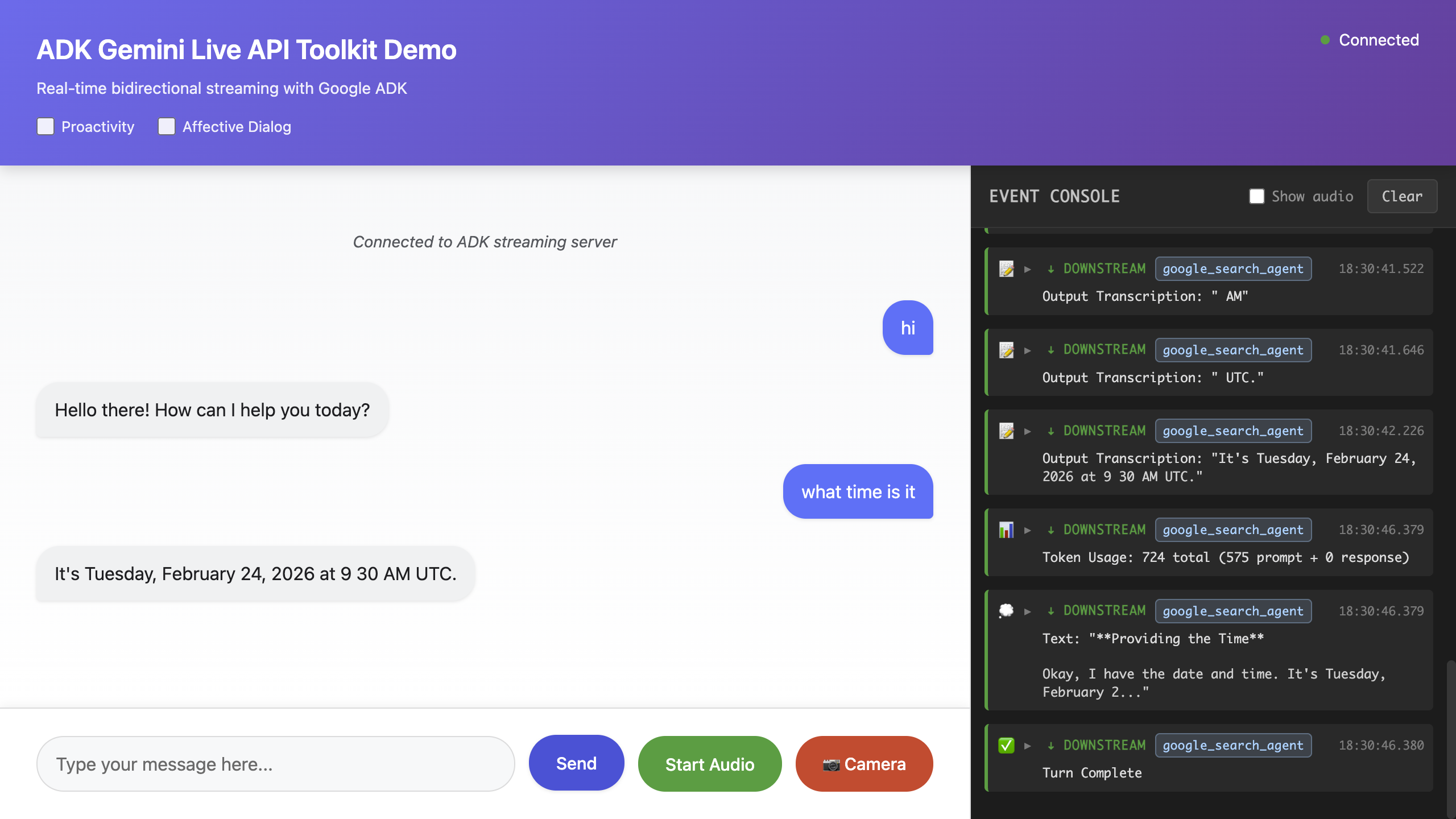 Bidi Demo screenshot