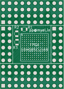 Bga in two layers, from the project README
