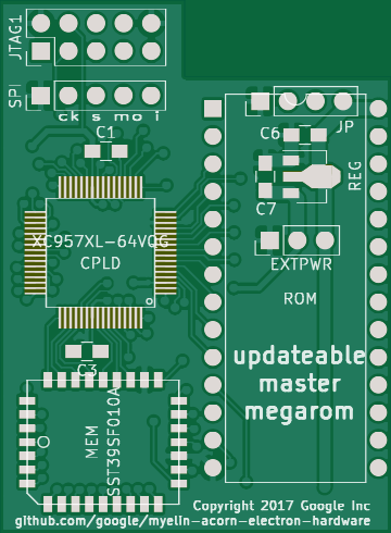 Master updateable megarom, from the project README