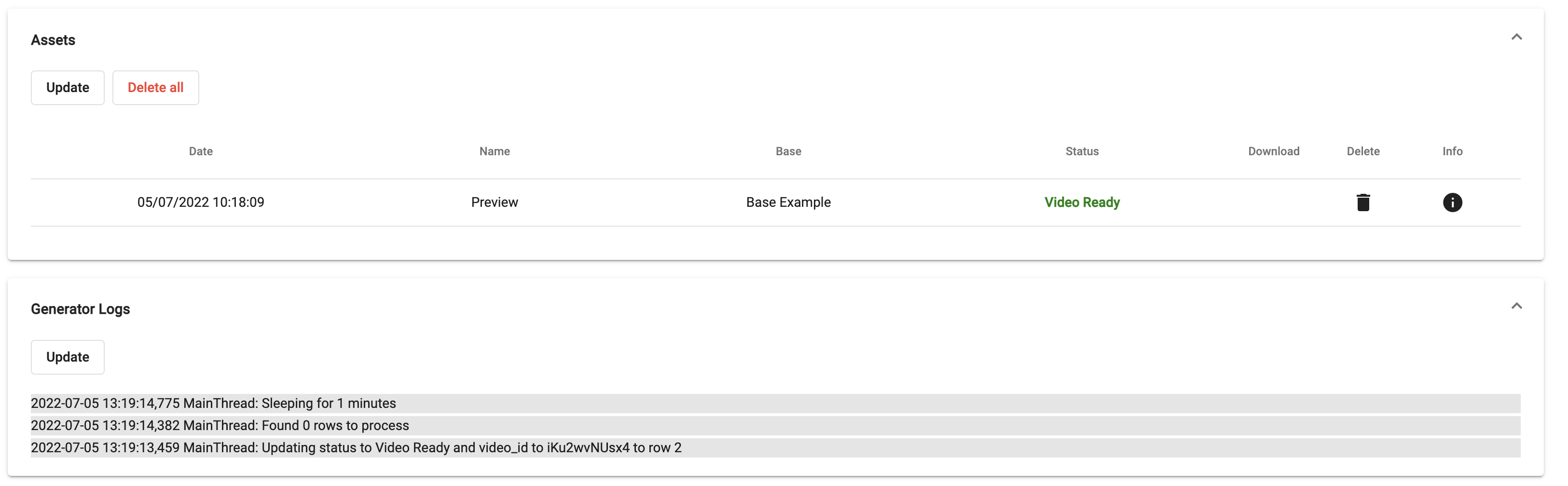 PVA Video Config