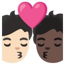 Google 🧑🏻‍❤️‍💋‍🧑🏿