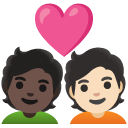 Google 🧑🏿‍❤️‍🧑🏻