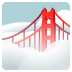 foggy emoji on Google