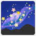 milky way emoji on Google