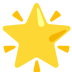 glowing star on Google