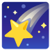 shooting star on Google