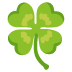 four leaf clover on Google
