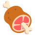 meat on bone emoji on Google