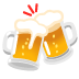 clinking beer mugs on Google