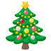 Christmas tree emoji on Google