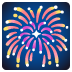 fireworks emoji on Google