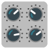 control knobs on Google