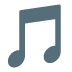 musical note emoji on Google