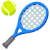 tennis emoji on Google