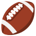 american football emoji on Google