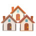 houses emoji on Google