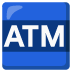 ATM sign emoji on Google