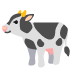 cow emoji on Google