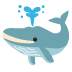spouting whale on Google