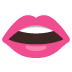mouth on Google