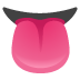 tongue emoji on Google