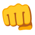 oncoming fist on Google