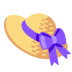 woman’s hat emoji on Google