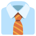 necktie emoji on Google