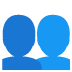 busts in silhouette on Google