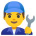 man mechanic on Google