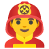man firefighter on Google
