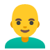 man: bald on Google