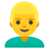 man: blond hair on Google