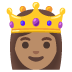 princess: medium skin tone on Google