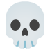skull emoji on Google