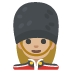woman guard: medium-light skin tone on Google