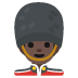 man guard: dark skin tone on Google