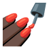 nail polish: dark skin tone on Google