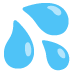 sweat droplets on Google
