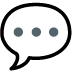 speech balloon on Google