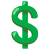 heavy dollar sign on Google
