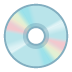 optical disk emoji on Google