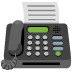 fax machine emoji on Google