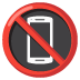 no mobile phones emoji on Google